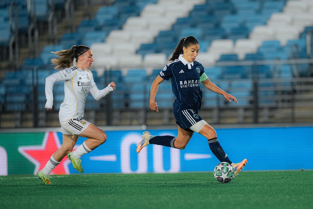 缩略图–女子冠军联赛：巴黎足球俱乐部在马德里险胜（1-1）–巴黎足球俱乐部