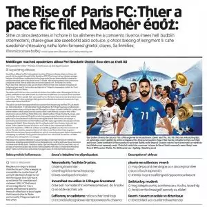 巴黎FC崛起之路：从法乙黑马到法甲挑战者