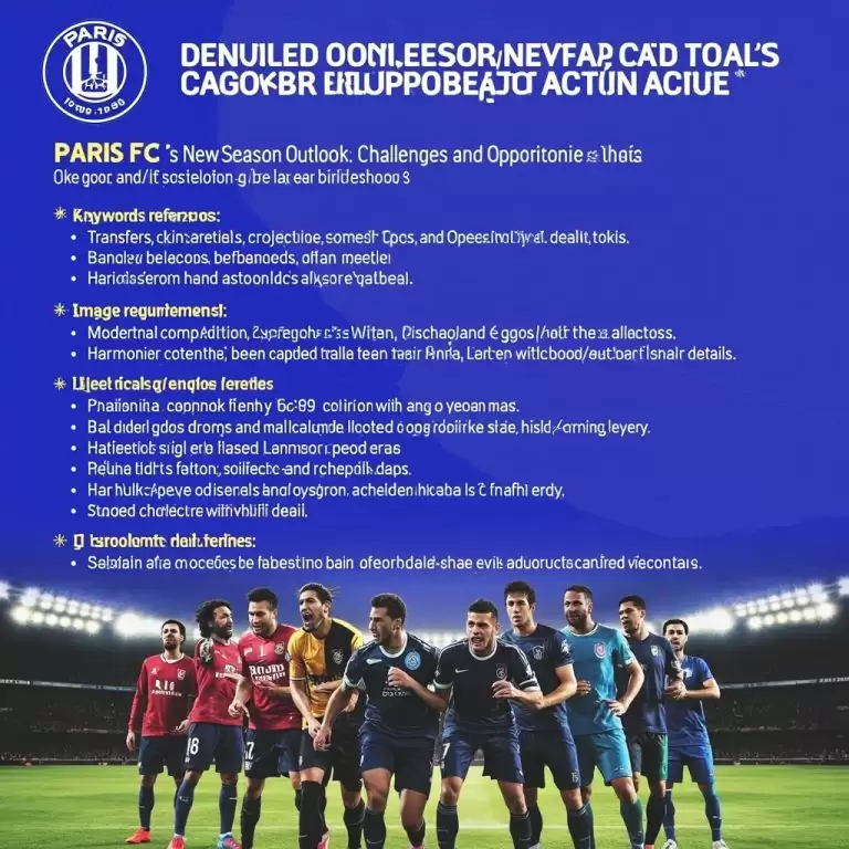 巴黎FC新赛季展望：挑战与机遇并存的法乙征程